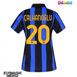 Inter Milan Hakan Calhanoglu #20 Dámské Domácí Dres 2026-27 Krátký Rukáv